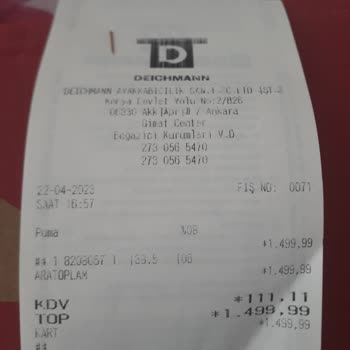 Deichmann Sattıkları Ayakkabının Arkasında Durun