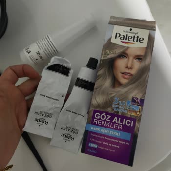 Palette Saç Boyasının Tüplerinin Yarısından Fazlası Hava Dolu