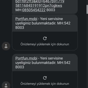 Portfun.mobi Bilgim Olmadan Abonelik Gerçekleşmiş Ve Faturama Yansımış