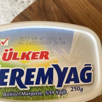 Ülker Teremyağ Saç Çıktı