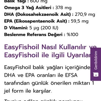 Trendyol Balık Yağı Alırken Dolandırılmayalım.