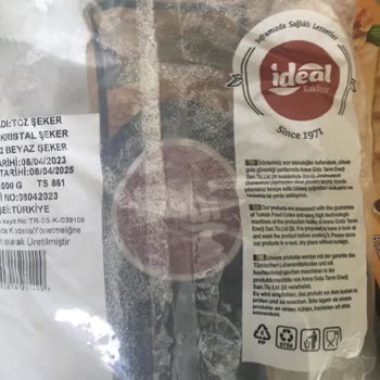 İdeal Bakliyat / Memişler Grup Marka Şekerin Renkli Farklı Çıktı