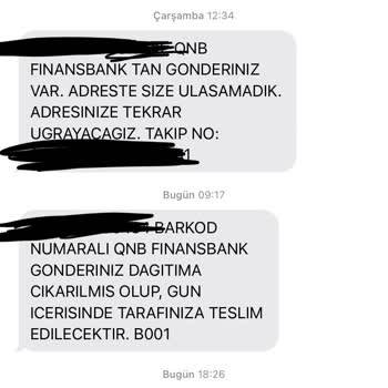 PTT Kargo Adreste Size Ulaşamadık