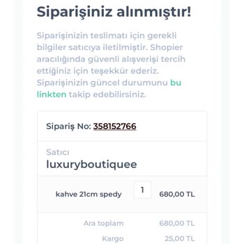 Luxuryboutiquee&nbsp;Kalitesizliği