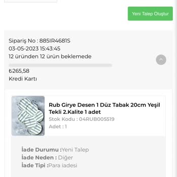 Karabaş Home Para İademi Alamıyorum!