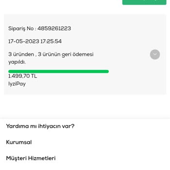 Suud Collection Para İadesi Yapmıyor