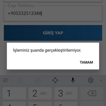 Passo Uygulaması Giriş Yapamama