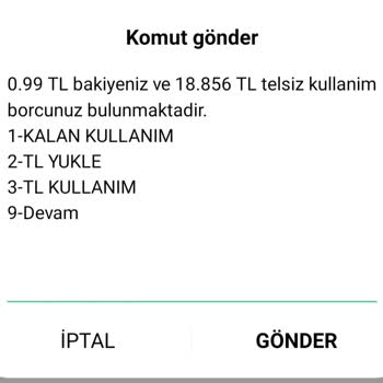 Bimcell'in Haksız Yere Yapmaya Devam Ettiği Tl Kesintisi
