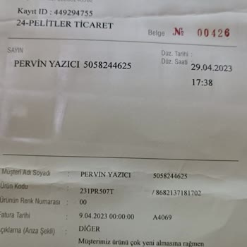 Matmazel Mağazası Ürününün Arkasında Durmuyor