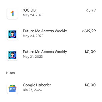 Google Play Store'nin İznim Olmadan Uygulamadan Para Çekmesi