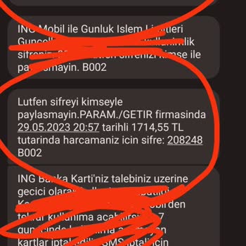 Getir Adına Kartımdan Para Çekildi