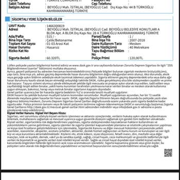 Ethica Sigorta Metrekarenin Düşük Gösterilmesi