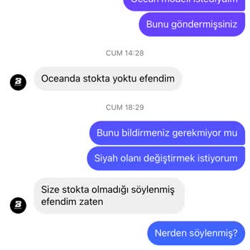 The Behest Farklı Gönderilen Model Ve Değişim Yapılmaması