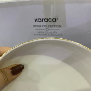 Karaca Züccaciye Aries&Streamline Yemek Takımı Sorunlu Ürünler