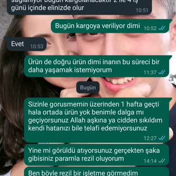 White Rose Alakasız Ürün Gönderimi