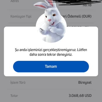 Fibabanka SWIFT İşlem Yapamıyorum