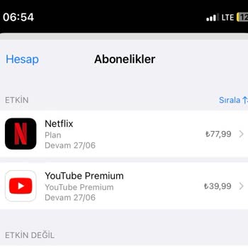 Netflix Kart Hesabımdan İki Kez Farklı Tutarlarda Ücret Çekti!