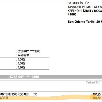 Yapı Kredi Bankası, Emekli Maaş Müşterisi Olan Anneme Çıkardığımız Kredi Kartı İçin Fahiş Aidat Yansıttı