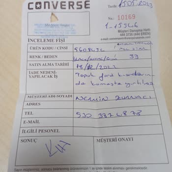 Satılan Converse Çakma Mi Çıktı