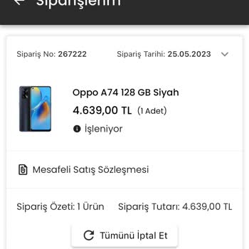 EasyCep Ayıplı Ürün Satışı