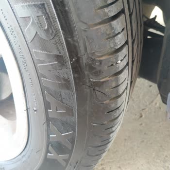 23 Günlük Starmaxx Markalı Sıfır Lastik Yandan Çatladı