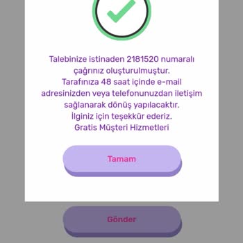 Gratis Firmasından İsteğim Dışında Yapılan Ürün Satışı