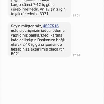 Param İptal Edilen Paranın İadesi