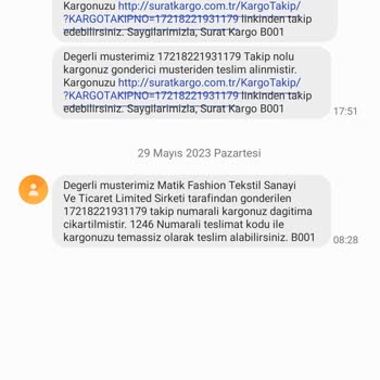 Alanya Damlataş Sürat Kargo Sorumsuzluğu!