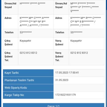 Alanya Damlataş Sürat Kargo Sorumsuzluğu!