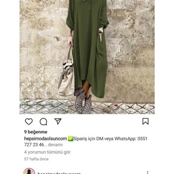 Hepsimodaolsun (Instagram) Hepsimodaolsun.com Sipariş Verdiğim Ürünle Gelen Ürün Tamamen Farklı