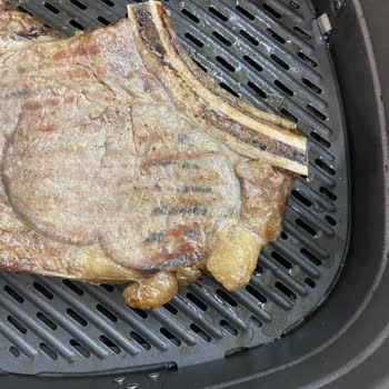 Philips Airfryer XXL Izgara Seti 2. Pişirmede Soyuldu, Pişirdiğim Ete Yapıştı