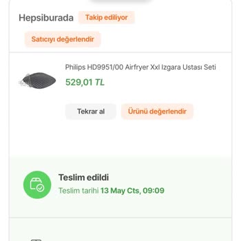 Philips Airfryer XXL Izgara Seti 2. Pişirmede Soyuldu, Pişirdiğim Ete Yapıştı