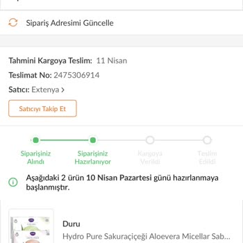Trendyol Ürün Gönderiminin Yapılmaması