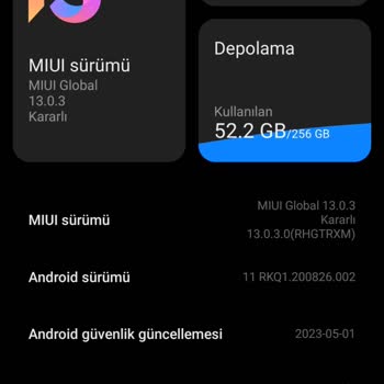 Xiaomi Note 12 Pro Güncelleme