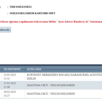 Kuryenet Dağıtım Şikayeti -