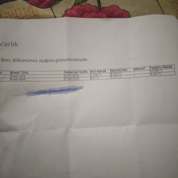 Gelecek Varlık Yönetim  İcra Borcu Silinmedi