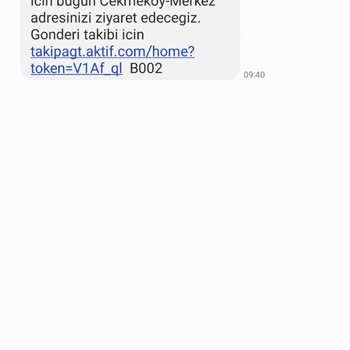 1 Milyon Kitap AGT Kurye Ürün Teslim Etmeme