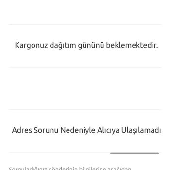 Yurtiçi Kargo Dağıtım Sırasında Adrese Ulaşamamışlar