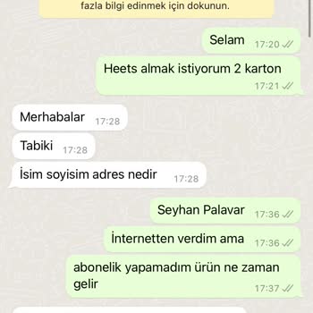 Esigaracimiz.com Ürünün Gönderilmesi Ve Cevap Verilmemesi