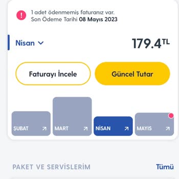 Turkcell'den Gelen Haksız Fatura