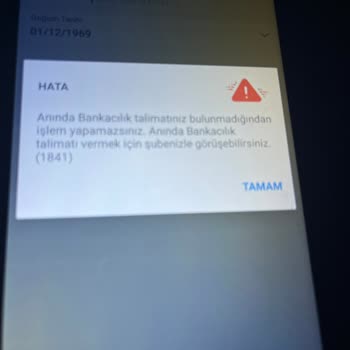 İş Bankası Anında Bankacılık Talimatı