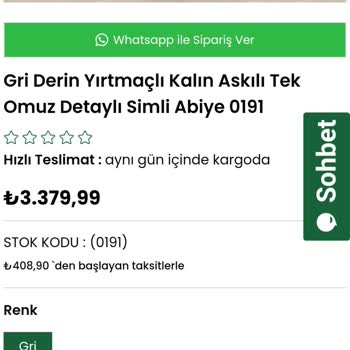 Trabzon Yonca Moda Evi İnternet Sitesinden Aldığım Elbiseyi Göndermedi