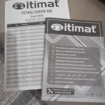 İtimat Ev Aletleri 50 Litrelik Sıfır Fırın Aldım, Ancak Sıkıntılı Çalışıyor