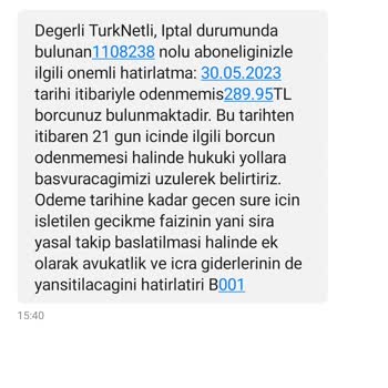 TurkNet İle 5 Yıldır Bitmeyen Mağduriyet