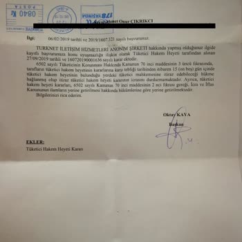 TurkNet İle 5 Yıldır Bitmeyen Mağduriyet