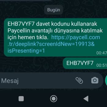 @Paycell Arkadaşını Davet Et Kampanyasından Hediye Puanım Gelmedi.