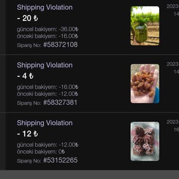 Gardrops Komisyon Yok 0 Ama Shipping Violation Para Kesintisi