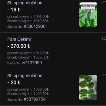 Gardrops Komisyon Yok 0 Ama Shipping Violation Para Kesintisi