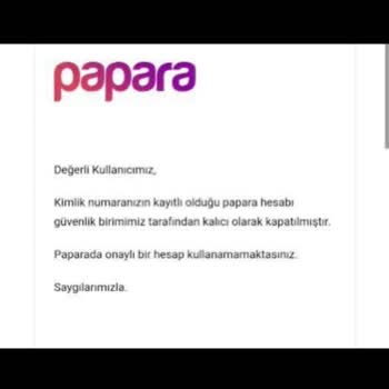 P*****a Elektronik Anonim Şirketi'nden Aldığım Hizmetten Memnun Kalmadım