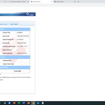 Aras Kargo FLO Dan Alınına Ayakkabımı Kaybetti